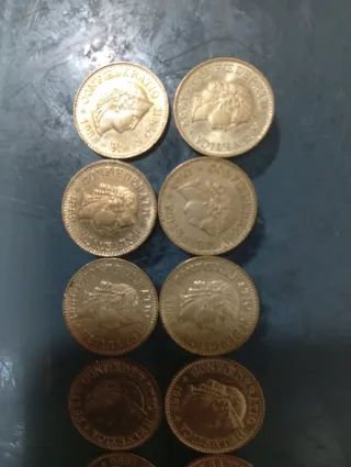14 Monedas Antiguas Suizas