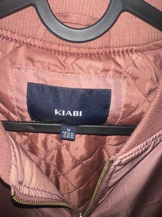 Bomber rosa satinado