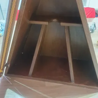 Bacheca porta bottiglia in legno