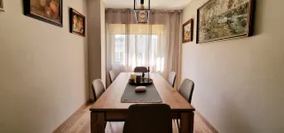 Mesa comedor LINTRUP roble extensible