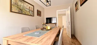 Mesa comedor LINTRUP roble extensible