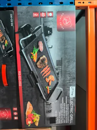 Plancha Eléctrica Royal Swiss RS-ED-002