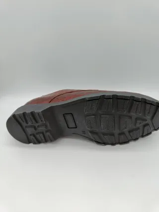 Scarpe donna vera pelle marrone n.39