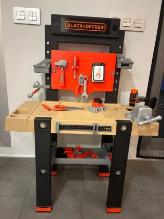 Banco de herramientas Smoby Black+Decker +92 pieza