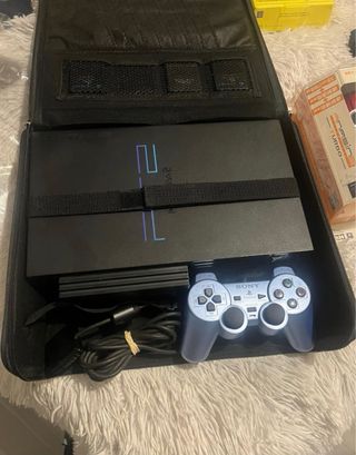 Consola Playstation 2 Negra Sony