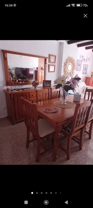 Mueble Comedor Madera Maciza