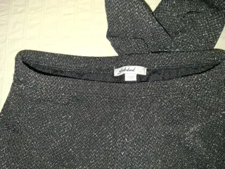 Pantalón Subdued Negro Plateado Acampanado