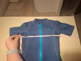 Neopreno infantil azul corto