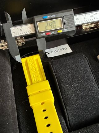 Cinturino per orologio Officine Panerai giallo