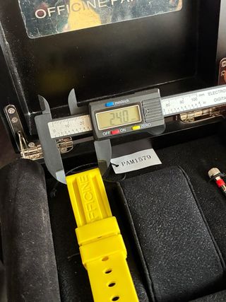 Cinturino per orologio Officine Panerai giallo