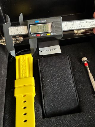 Cinturino per orologio Officine Panerai giallo