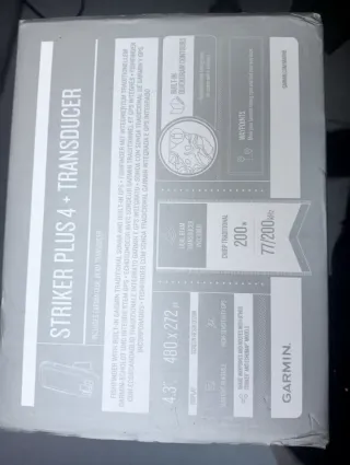 Sonda Garmin Striker Plus 4 + Transductor+batería