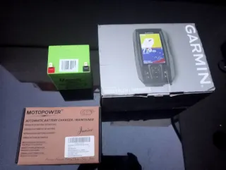 Sonda Garmin Striker Plus 4 + Transductor+batería