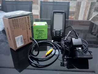 Sonda Garmin Striker Plus 4 + Transductor+batería