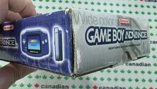 Consola Game Boy Advance Morada Caja