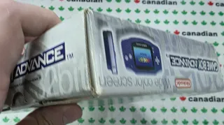 Consola Game Boy Advance Morada Caja