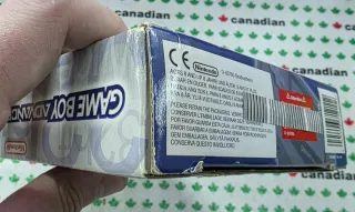 Consola Game Boy Advance Morada Caja