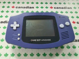 Consola Game Boy Advance Morada Caja