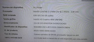 Portátil Asus Negro