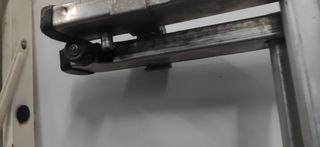 Escalera de 9 peldaños extensible de aluminio