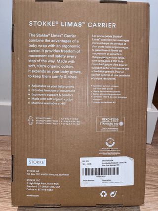 Mochila portabebés Stokke Limas Carrier Flex NUEVO