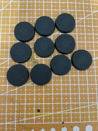 Bases 25mm para Miniaturas (10 unidades)