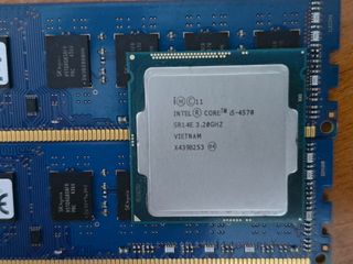16GB DDR3 RAM + Intel i5-4570 CPU