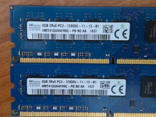 16GB DDR3 RAM + Intel i5-4570 CPU