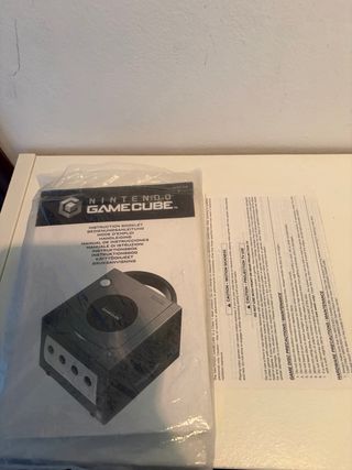 Manual Nintendo GameCube en Bolsa