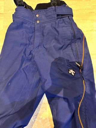Pantalón esquí Descente azul T36