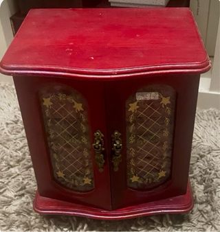 Joyero musical con departamentos