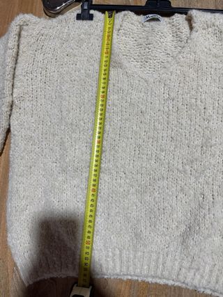 Maglia Magma Beige Scollo a V