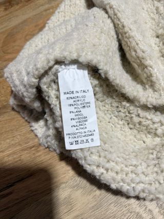 Maglia Magma Beige Scollo a V