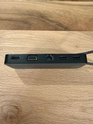 HP USB-C Mini Dock - Hub Adaptador HDMI/VGA/Ethern