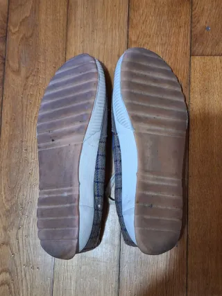 Zapatillas El Ganso grises y multicolor