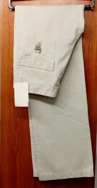Pantalón beige hombre Cowest bolsillos cargo