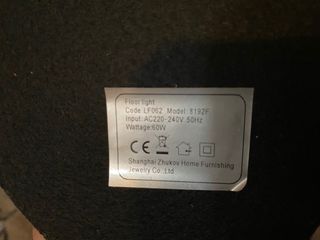 Lámpara de pie diseño danés