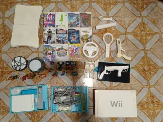 Nintendo Wii + 11 Giochi + Accessori