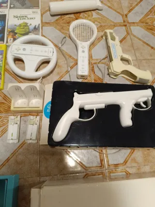 Nintendo Wii + 11 Giochi + Accessori