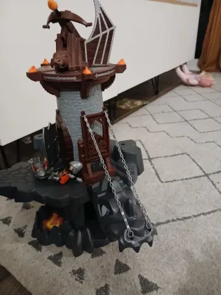 Playmobil Torre Defensa y Catapulta