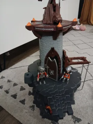 Playmobil Torre Defensa y Catapulta