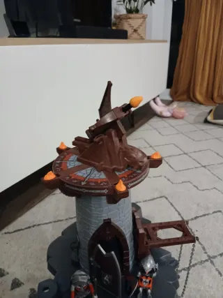 Playmobil Torre Defensa y Catapulta