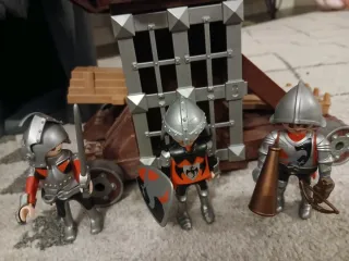 Playmobil Torre Defensa y Catapulta