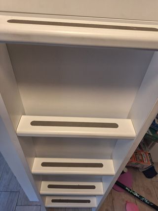 Cama Alta Niño, SMÅSTAD de Ikea Blanca NUEVA