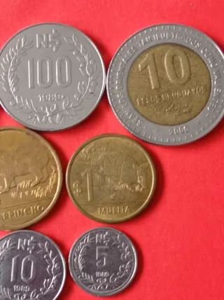 Lote Monedas Uruguay