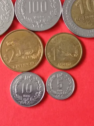 Lote Monedas Uruguay