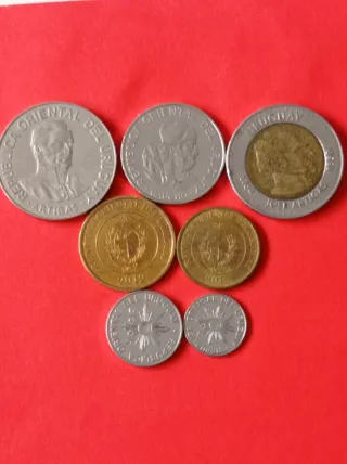 Lote Monedas Uruguay