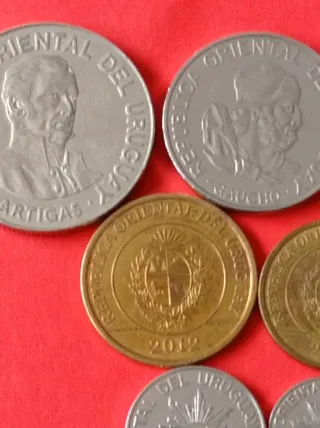 Lote Monedas Uruguay