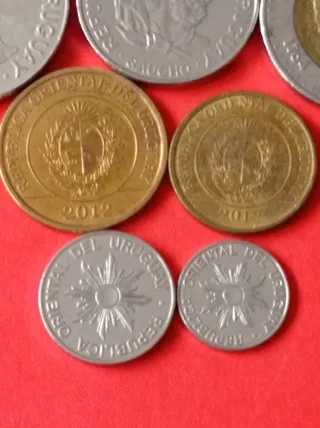 Lote Monedas Uruguay