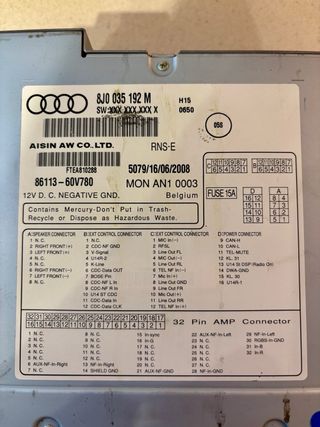 Audi Navigation Plus Original